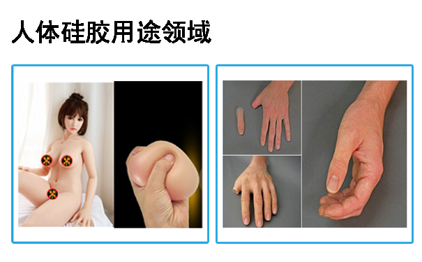 人體硅膠用途應用于哪些領域？